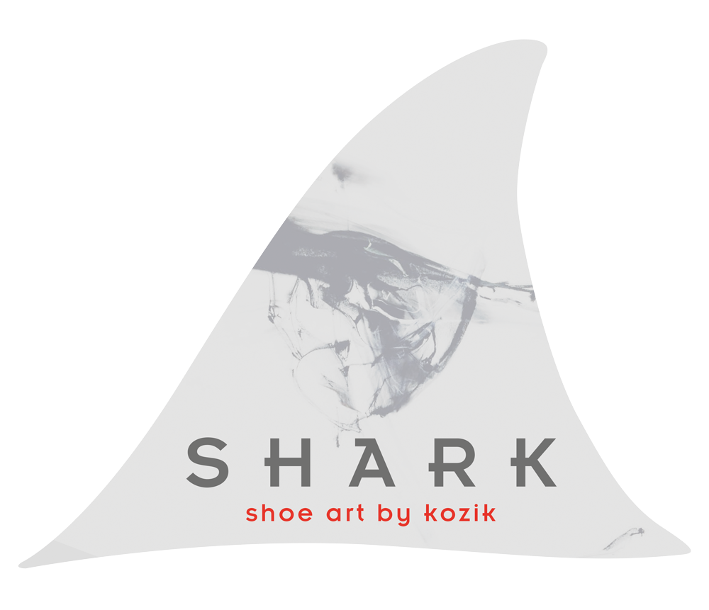 SHARK Art – Shoe art by Kozik